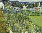 Vincent Van Gogh Vineyards at Auvers Germany oil painting artist